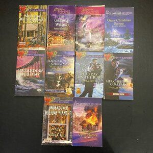 Bundle of 10 Love Inspired Suspense Holiday Novels